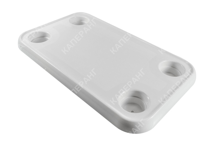 Столешница прямоугольная пластиковая 390х690 мм (1670008)